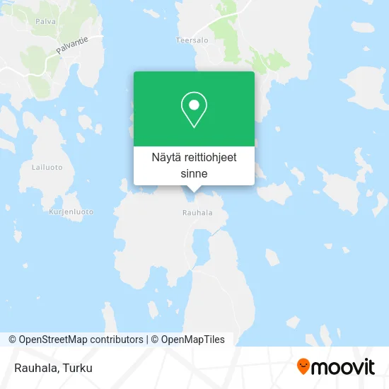 Rauhala kartta