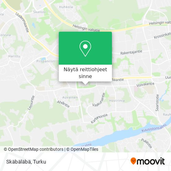 Skäbäläbä kartta