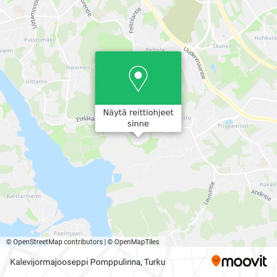 Kalevijormajooseppi Pomppulinna kartta