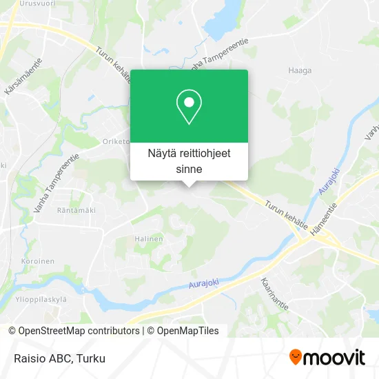 Raisio ABC kartta