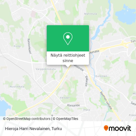 Hieroja Harri Nevalainen kartta