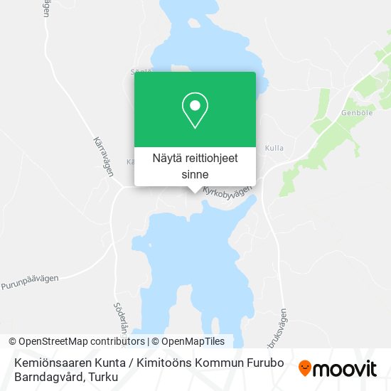 Kemiönsaaren Kunta / Kimitoöns Kommun Furubo Barndagvård kartta