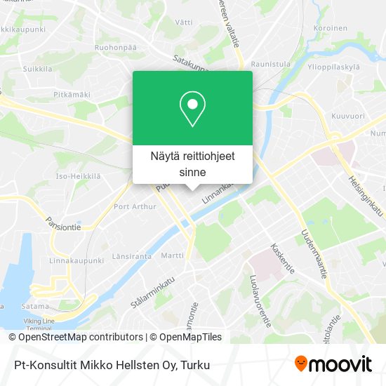 Pt-Konsultit Mikko Hellsten Oy kartta