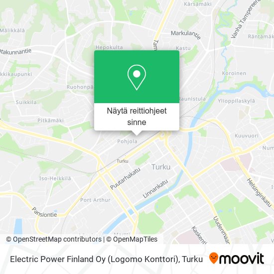 Electric Power Finland Oy (Logomo Konttori) kartta