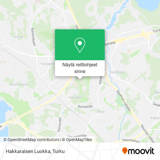 Hakkaraisen Luokka kartta