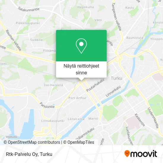 Rtk-Palvelu Oy kartta