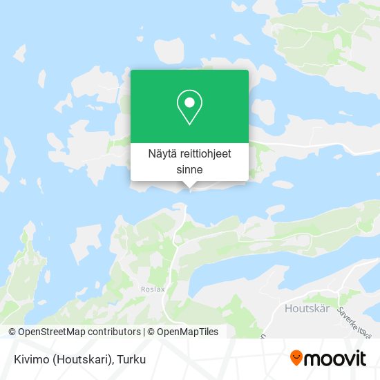 Kivimo (Houtskari) kartta