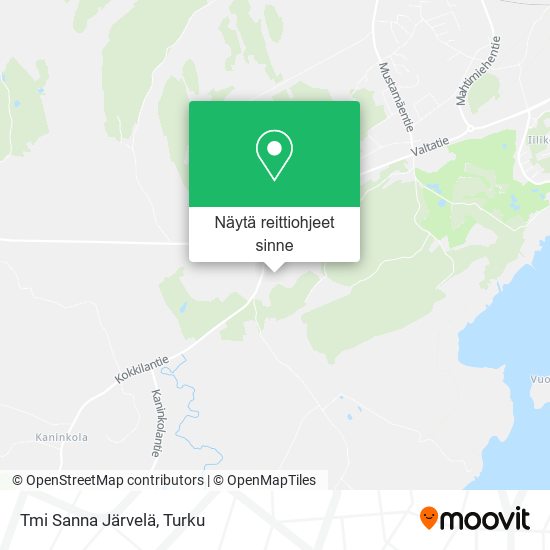 Tmi Sanna Järvelä kartta