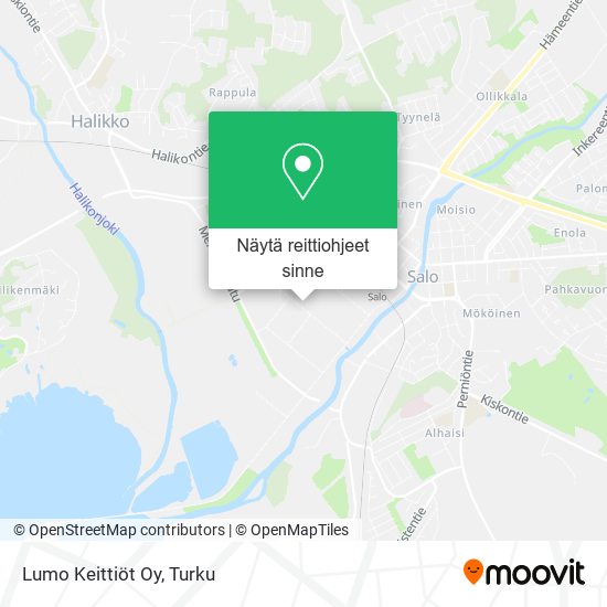 Lumo Keittiöt Oy kartta