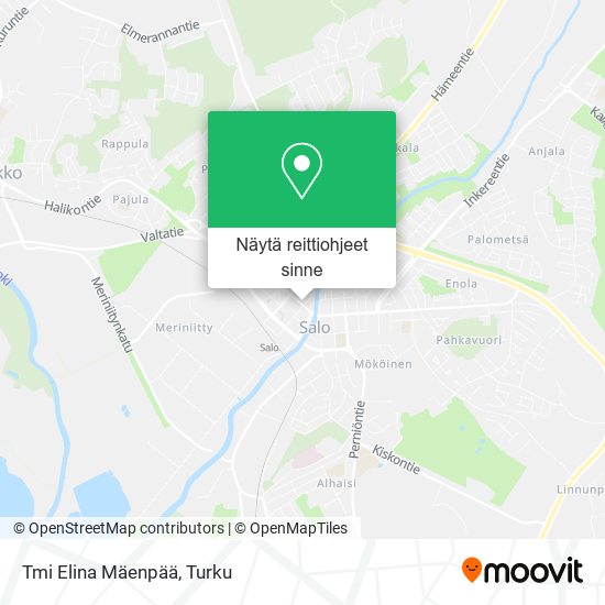Tmi Elina Mäenpää kartta
