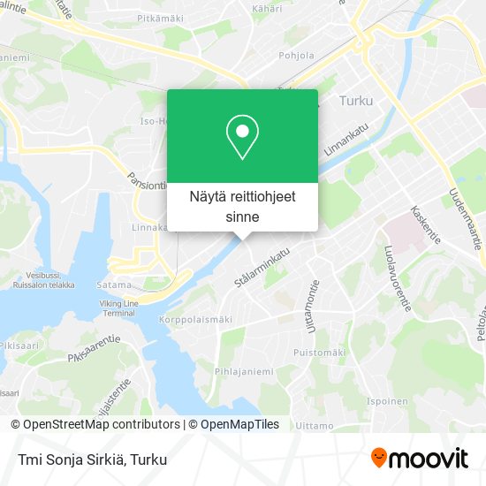 Tmi Sonja Sirkiä kartta