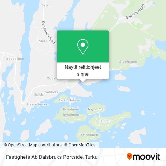 Fastighets Ab Dalsbruks Portside kartta