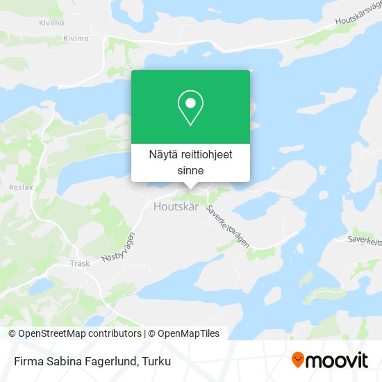 Firma Sabina Fagerlund kartta