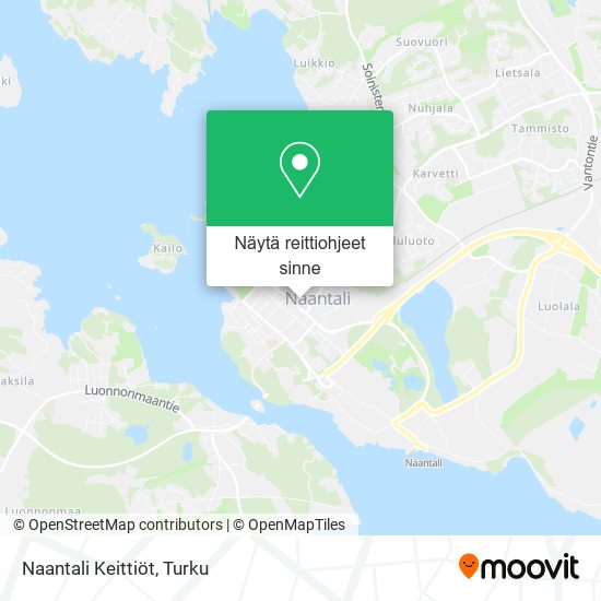 Naantali Keittiöt kartta
