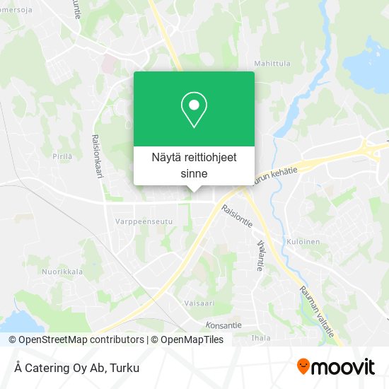Å Catering Oy Ab kartta