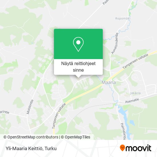 Yli-Maaria Keittiö kartta