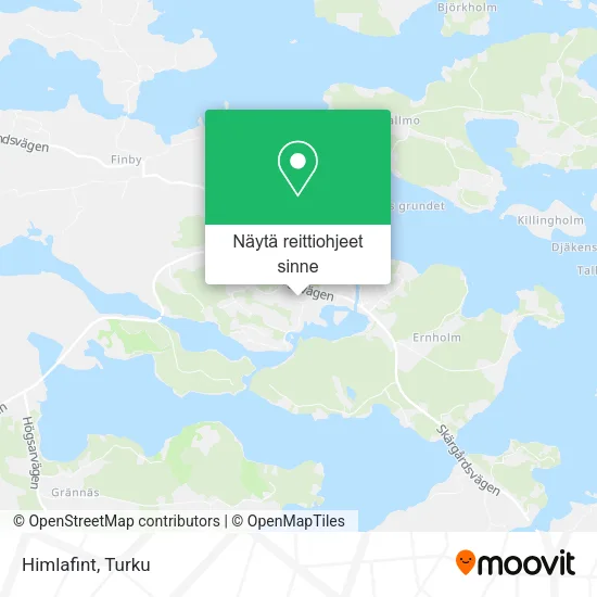 Himlafint kartta