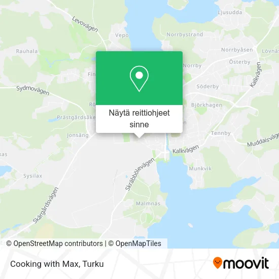 Cooking with Max kartta