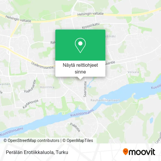 Perälän Erotiikkaluola kartta