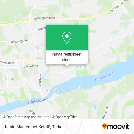 Kimin Masterchef Keittiö kartta