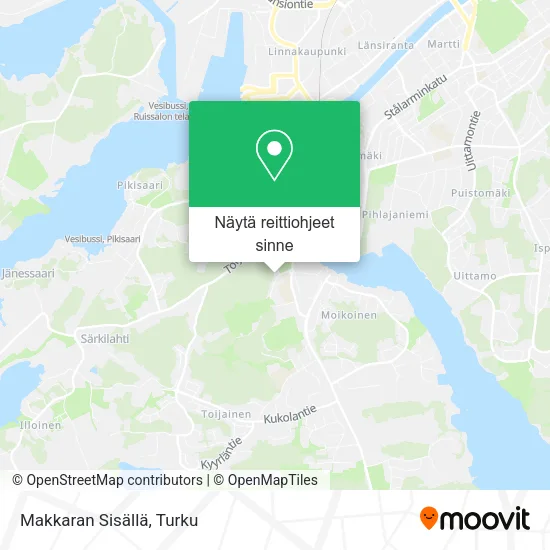 Makkaran Sisällä kartta