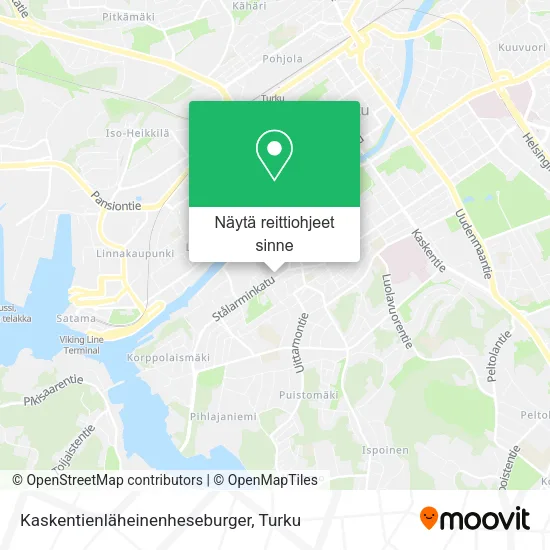 Kaskentienläheinenheseburger kartta