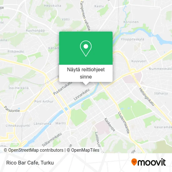 Rico Bar Cafe kartta