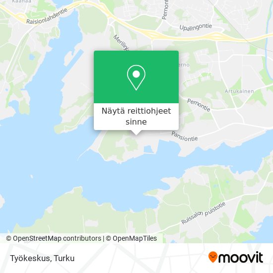 Työkeskus kartta