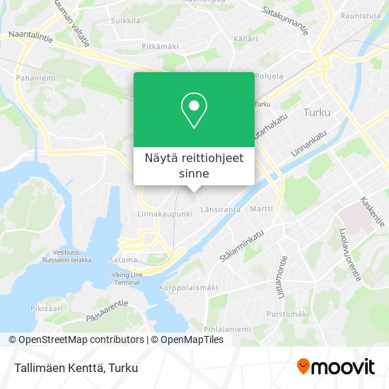 Tallimäen Kenttä kartta