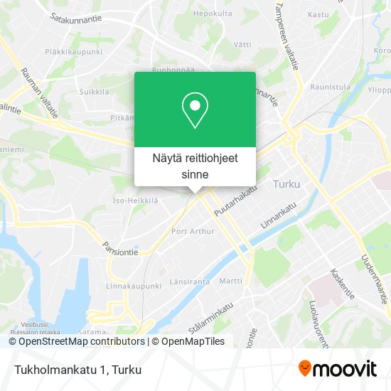 Tukholmankatu 1 kartta