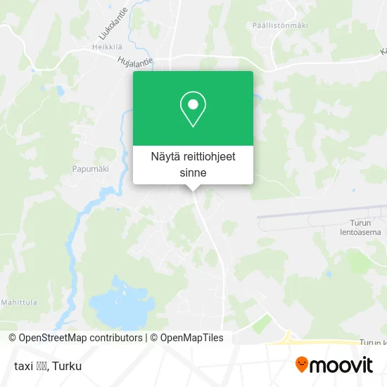 taxi 🚕💨 kartta