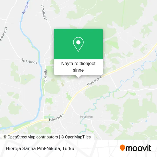 Hieroja Sanna Pihl-Nikula kartta