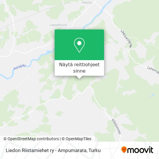 Liedon Riistamiehet ry - Ampumarata kartta