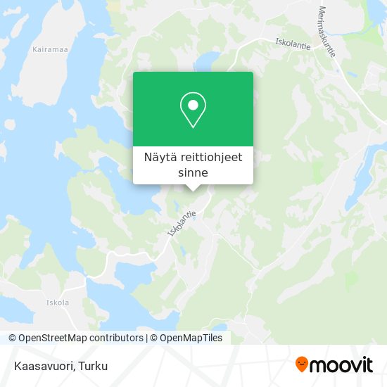 Kaasavuori kartta