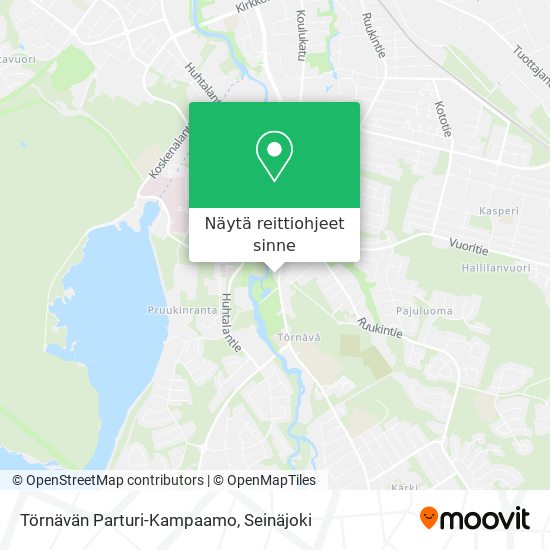 Törnävän Parturi-Kampaamo kartta