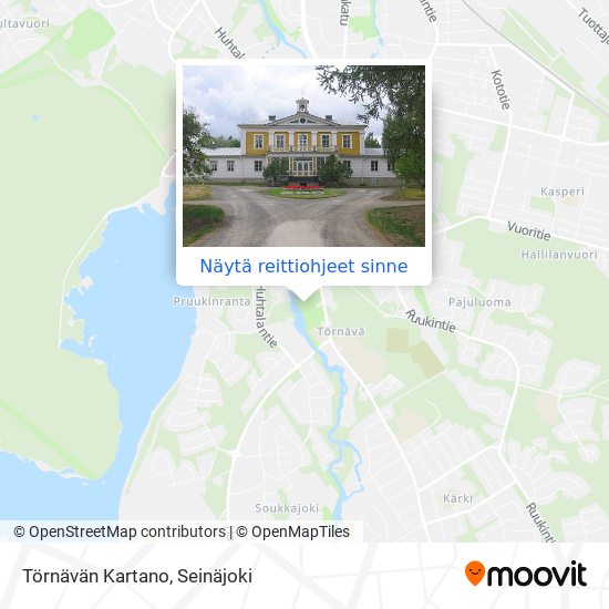 Kuinka päästä kohteeseen Törnävän Kartano paikassa Seinäjoki  kulkuvälineellä Bussi?