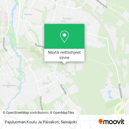 Pajuluoman Koulu Ja Päiväkoti kartta