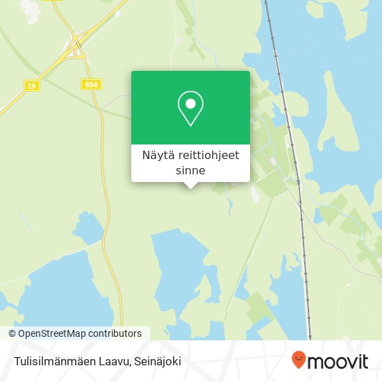 Kuinka päästä kohteeseen Tulisilmänmäen Laavu paikassa Seinäjoki  kulkuvälineellä Bussi?