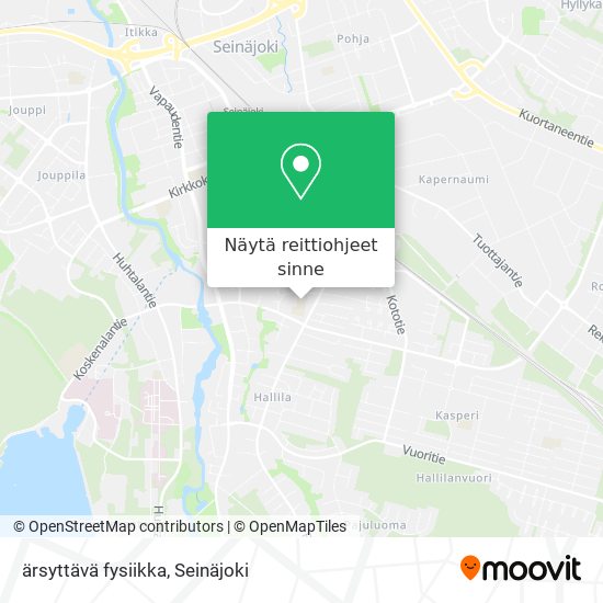 ärsyttävä fysiikka kartta