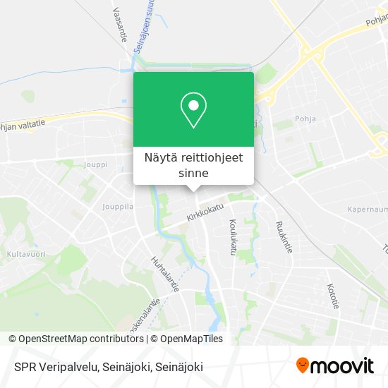 SPR Veripalvelu, Seinäjoki kartta
