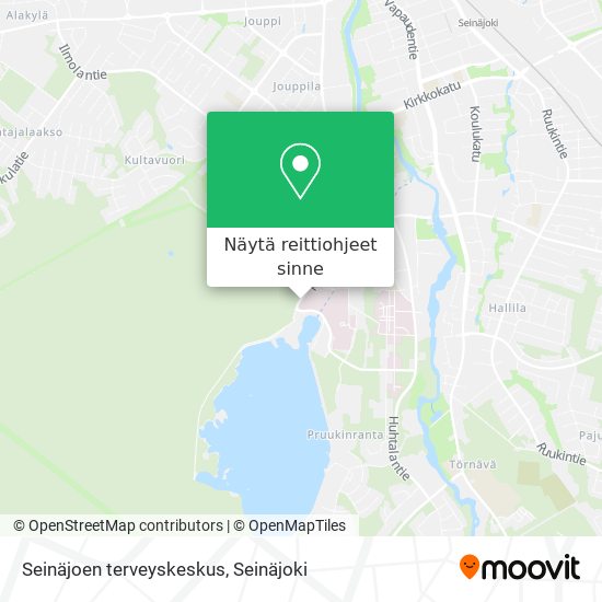 Seinäjoen terveyskeskus kartta