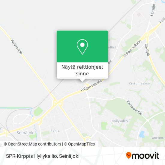 SPR-Kirppis Hyllykallio kartta