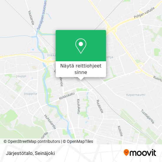 Järjestötalo kartta