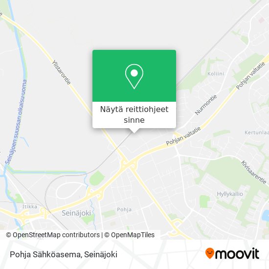 Pohja Sähköasema kartta