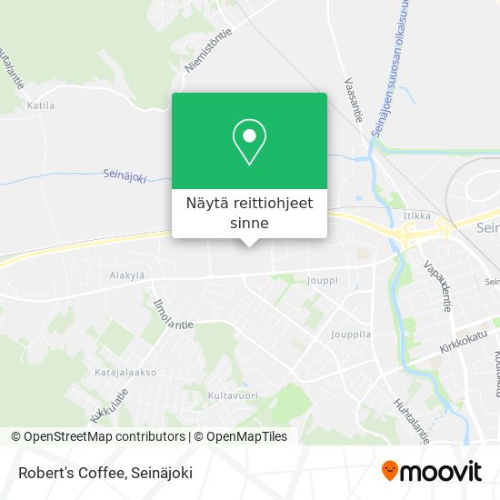 Robert's Coffee kartta