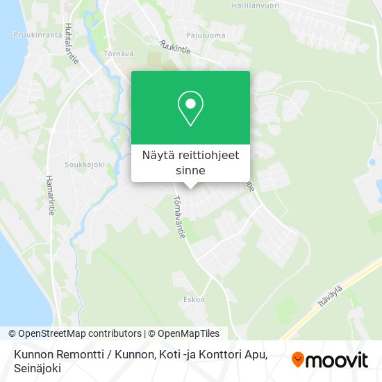 Kunnon Remontti / Kunnon, Koti -ja Konttori Apu kartta