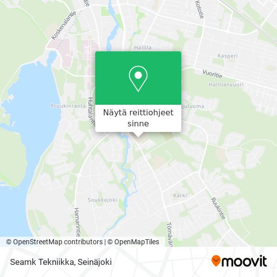 Seamk Tekniikka kartta
