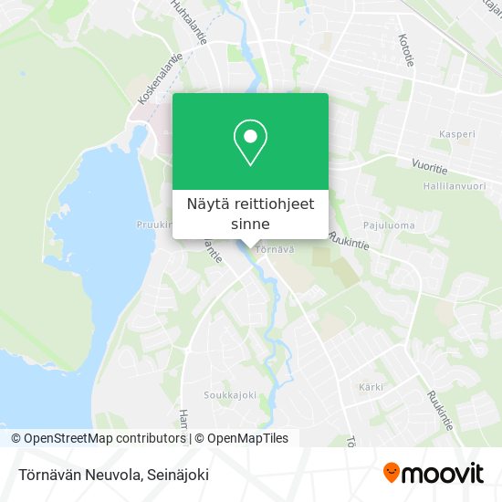 Törnävän Neuvola kartta