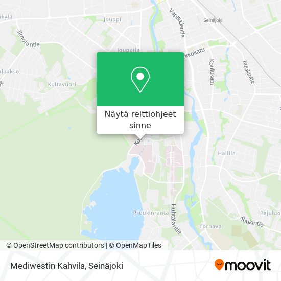 Mediwestin Kahvila kartta