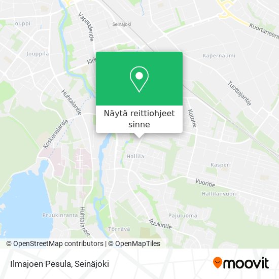 Ilmajoen Pesula kartta
